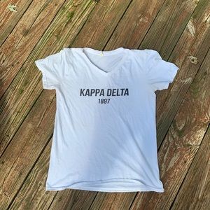 Kappa delta v neck shirt